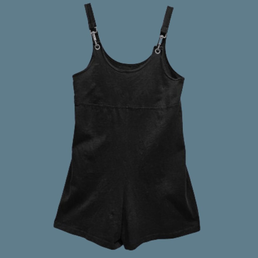 Pro Spirit Black Romper Retro Swivel Lobster Clasp - M
